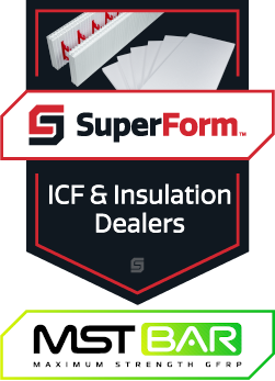 Insulated Concrete Forms, Insulation & MST-BAR