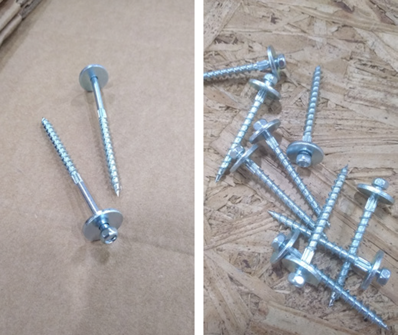 3" and 2" respectively. 